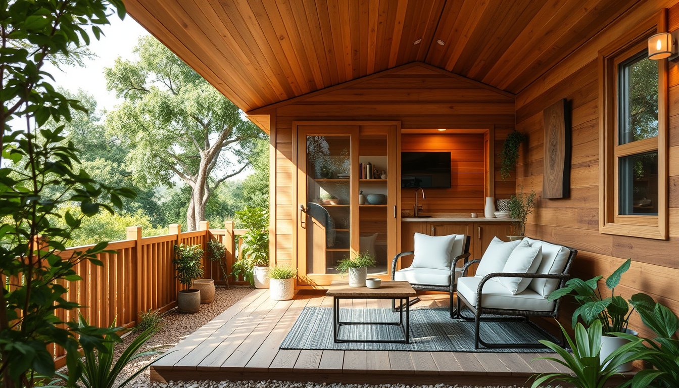 Experience Comfort in Aging: The Spacious Tiny House Designed for Longevity