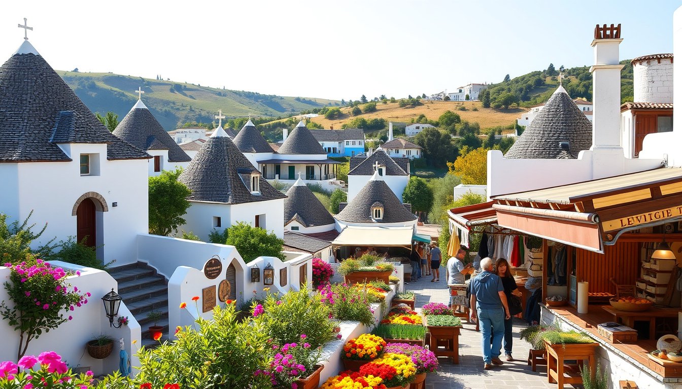 Discover the Enchantment of Alberobello: Italy's Charming Town of Trulli and Culinary Delights