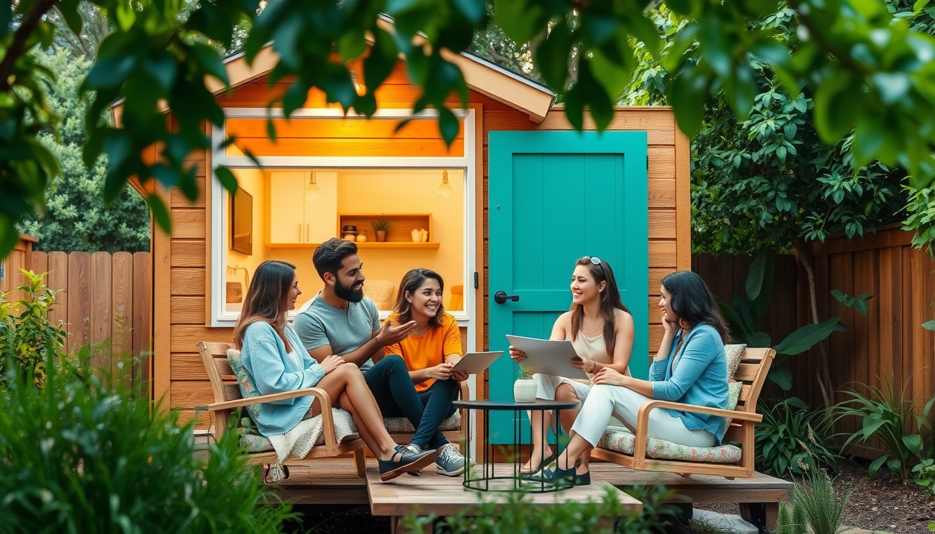 From Dream to Deal: How a Tiny Home Retirement Project Transformed into a Lucrative Airbnb Opportunity for Four Best Friends